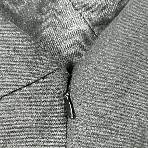 Boston Proper Black Tank Top Faux Leather Size 2 - Picture 6 of 11